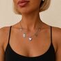 Build Your Own Personalised Silver Five Charm Necklace, thumbnail 1 of 7