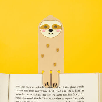 Sloth Reading Light And Bookmark, 3 of 4