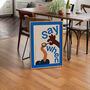 Say When Retro Wine Wall Print, thumbnail 10 of 10