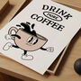 Drink More Coffee Retro Print, thumbnail 5 of 6