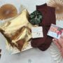 Christmas Gift For Her – Sparkle Socks, Earrings And Gold Festive Accessories, thumbnail 1 of 10