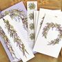 Lilac Wisteria Stationery Gift Set, thumbnail 5 of 6