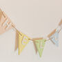 Personalised Wooden Rainbow Bunting, thumbnail 3 of 3