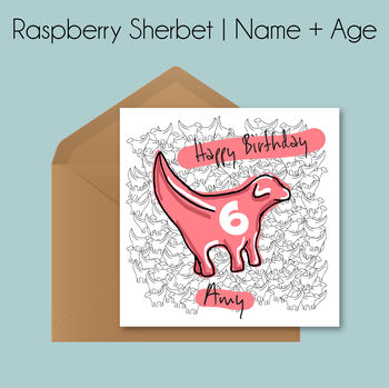 Personalised Animal Age Birthday Card, 9 of 12