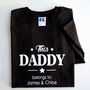 Personalised Daddy Star T Shirt, thumbnail 4 of 12