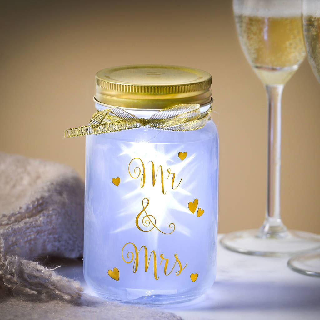 Mr And Mrs Firefly LED Jars, 1 of 4