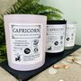 Personalised Capricorn Horoscope Star Sign Candle, thumbnail 1 of 11