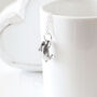 Silver Plated Rabbit Necklace, thumbnail 2 of 8