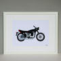 Motorbike Art Print, thumbnail 9 of 9