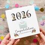 Personalised Wedding Card For Couples, Floral Married In 2026 Design, thumbnail 2 of 7