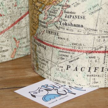 Map Lampshade, 2 of 8