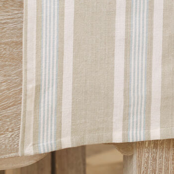 Cotton Stripe Dining Table Runner, 5 of 6