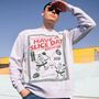 Have A Slice Day Men’s Pizza Graphic Sweatshirt, thumbnail 1 of 3
