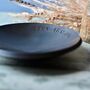 Personalised Smooth 6th Anniversary Round Iron Dish, thumbnail 6 of 7