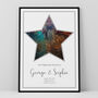 The Night We Moved In Personalised Star Map Print New Home Gift, thumbnail 4 of 12