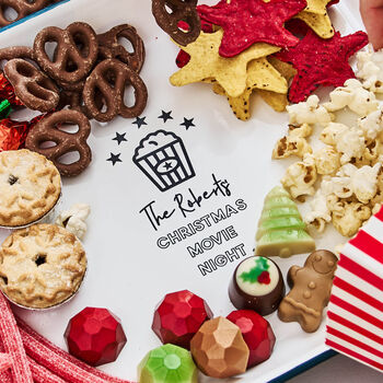 Christmas Movie Snack Tray, 2 of 6