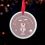 Christmas Mouse Personalised Decoration, thumbnail 2 of 3