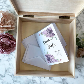 Personalised Wedding Keepsake Memory Box, 2 of 9