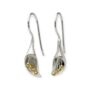 Calla Lily Drop Earrings In Sterling Silver, thumbnail 2 of 7