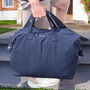 Personalised Recycled Canvas Weekend Travel Bag, thumbnail 4 of 9
