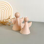 Beige Angel Candle And Angel Gift, thumbnail 4 of 10