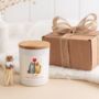 Personalised Valentine's Day Candle Gift With Initials, thumbnail 3 of 6