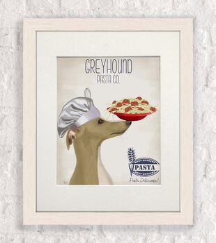 Greyhound Pasta Company Art Print, Framed Or Unframed, 8 of 8