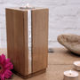 Personalised Wooden Beech Candle Holder, thumbnail 2 of 8