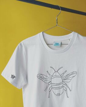 Embroidered Bee T Shirt, 6 of 7