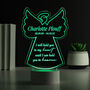 Personalised Angel Memorial Light Sign, thumbnail 4 of 9