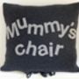 Mummy's Chair Cushion 100% Supersoft Merino, thumbnail 1 of 5