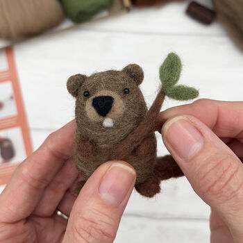 Needle Felting Kit Beavers, 8 of 11