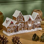 Pre Lit Gingerbread Lodge Ornament, thumbnail 1 of 4