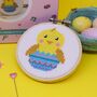 'Cute Chick' Mini Cross Stitch Kit, thumbnail 1 of 2