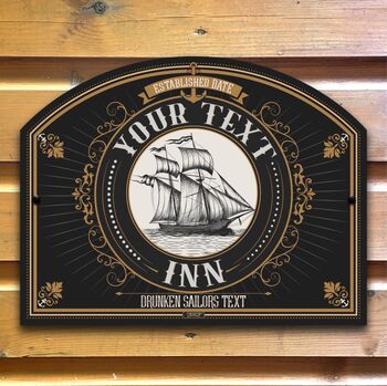 Ship Inn Traditional Bar Sign, 11 of 12