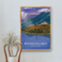 Waterton Lakes National Park Canada Travel Poster Print, thumbnail 5 of 8