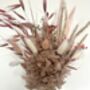 Blush Hydrangea Dried Flower Posy With Jar, thumbnail 6 of 10