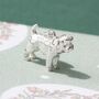 Cockapoo Charm Sterling Silver, thumbnail 1 of 8