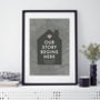 Home Sweet Home Personalised Map Print, thumbnail 12 of 12
