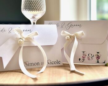 Personalised Wedding Gift Wallet For Money/Card/Voucher, 12 of 12