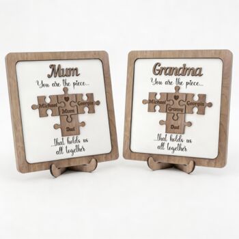 Personalised Mum Puzzle Gift – Mother’s Day And Birthday Family Keepsake, 4 of 4