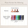 Personalised Mother Of The Bride Gift, thumbnail 2 of 8