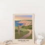 Cleveland Way National Trail Travel Poster Art Print, thumbnail 2 of 8