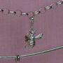Sterling Silver Garden Bee Charm, thumbnail 3 of 12