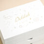 Personalised Celestial White Jewellery Box, thumbnail 3 of 9