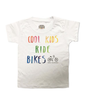 'Cool Kids Ride Bikes' Childrens Tshirt, 2 of 2