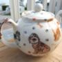 Two Cup Teapot In Cockerpoo Design, thumbnail 5 of 12