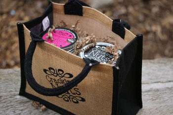 Gift Bag With Two Jars Of Hand Roasted Nuts, 2 of 3