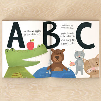 Personalised Alphabet Zoo Story Book, 5 of 12