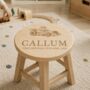 Personalised Racing Car Childs Stool, thumbnail 1 of 5